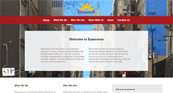 Desktop Screenshot of esperanzany.org